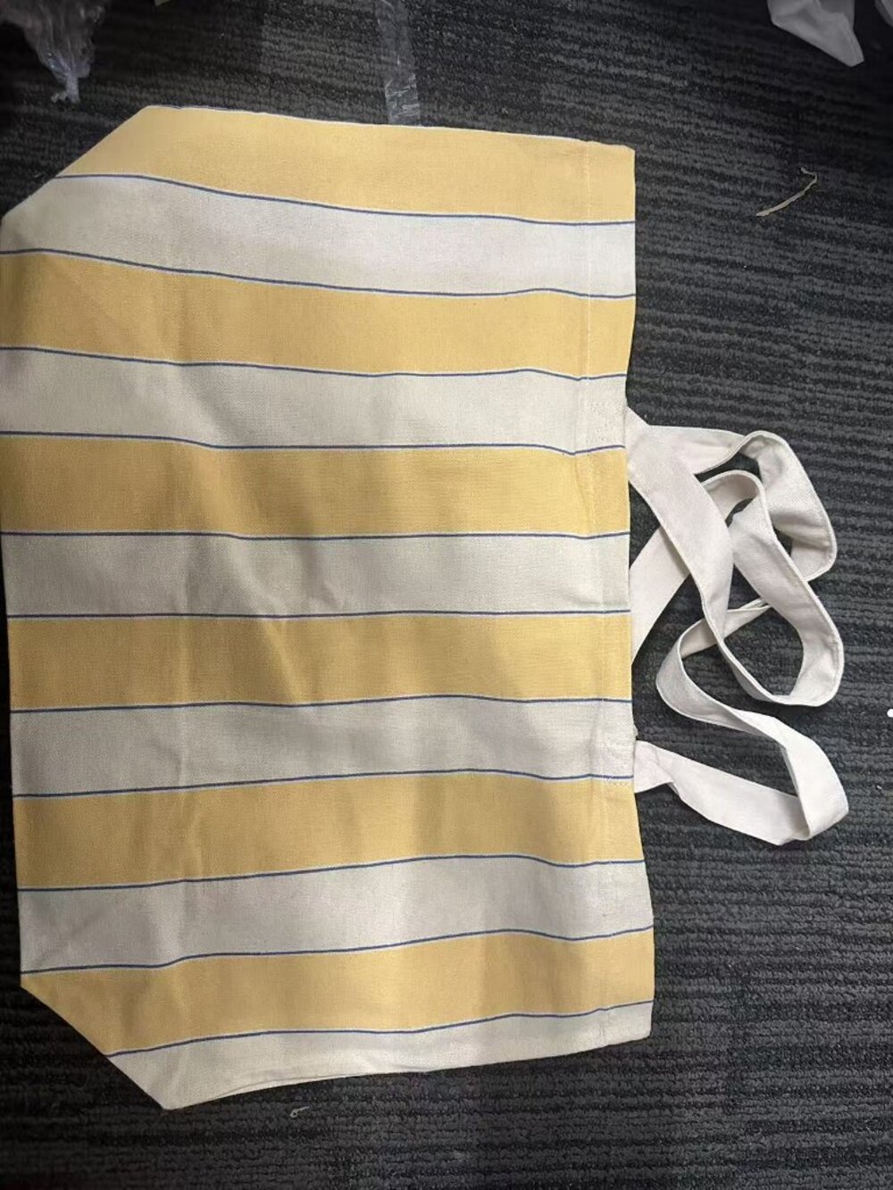 Women's Yellow Shopping Bag